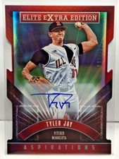 Tyler Jay 2015 Elite Extra Edition Aspirations Die-Cut Autograph Auto #'d 3/100