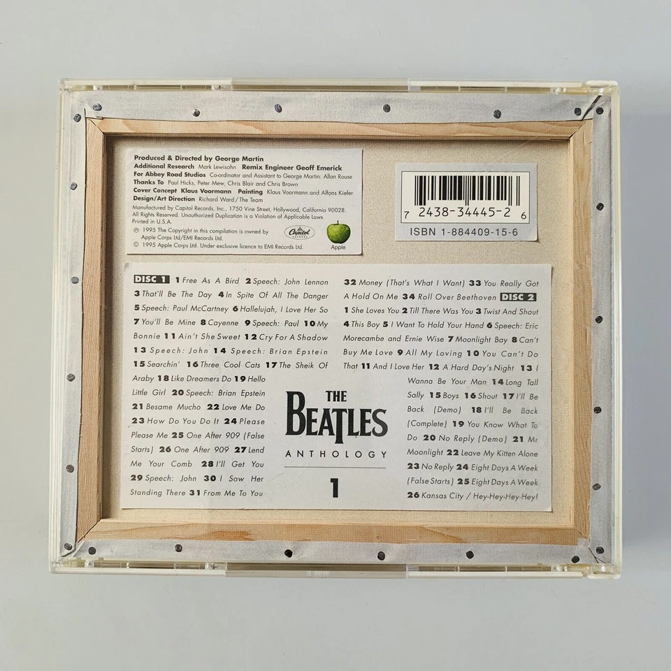 The Beatles - Anthology 1 (1995) 2 x CD Set Capitol Records NM - Image 2 of 4