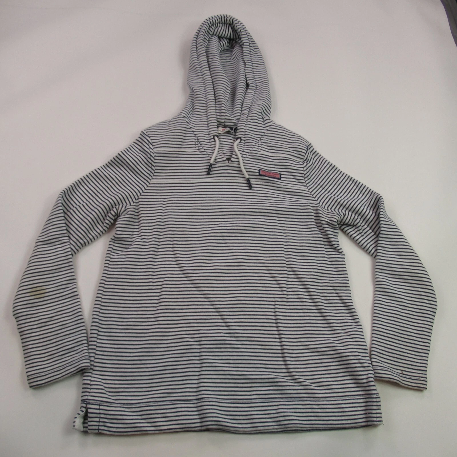 Vineyard Vines Hoodie Mens Small Adult Stripes Long Sleeve Hood Outdoor