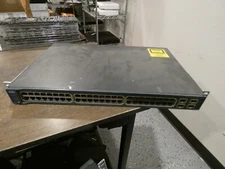 Cisco Catalyst 3560 WS-C3560-48TS-S 48-Port Gigabit Ethernet Network Switch