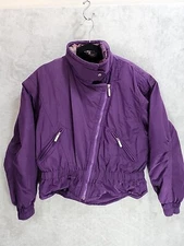 Tyrolia Ski Wear By Head Women's 8 Purple Zipup Ski Jacket