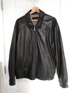 weatherproof leather jacket