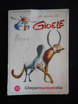 ***FIGURE ''GLI AMIS DI GIOELE''*** No. 12 ed. COLUSSI 1968 NEW
