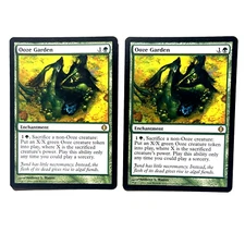 2x Ooze Garden VLP Shards of Alara Rare MTG See Photos Magic the Gathering