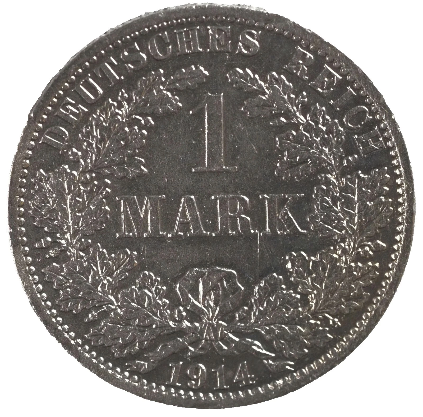 Uncertified Silver 1914 Year German Coins