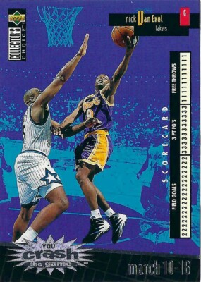 1996-97 Collector's Choice Crash the Game Scoring 2 Nick Van Exel - Lakers