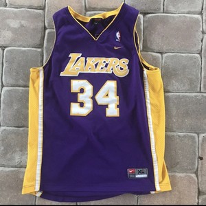 shaq purple lakers jersey