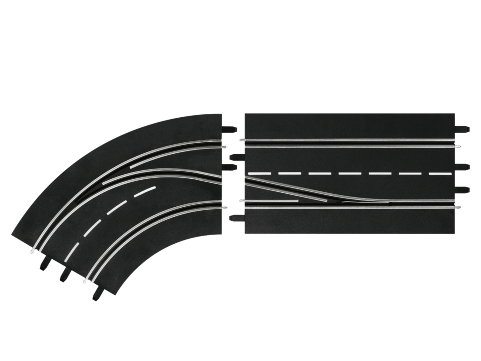 Carrera 20030362 Digital Accessory 1:24 Track Change Curve Left, Interior To