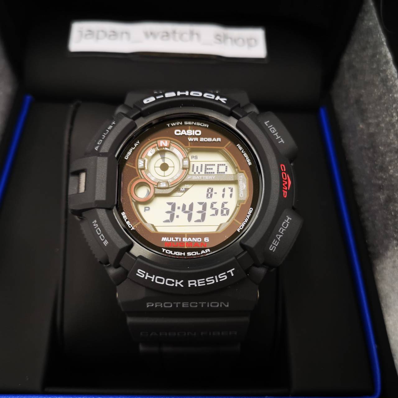 CASIO G-Shock Mudman Black Atomic Radio Men&#039;s New in Box | eBay