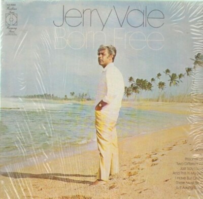 Jerry Vale Born Free NEAR MINT Harmony Vinyl LP