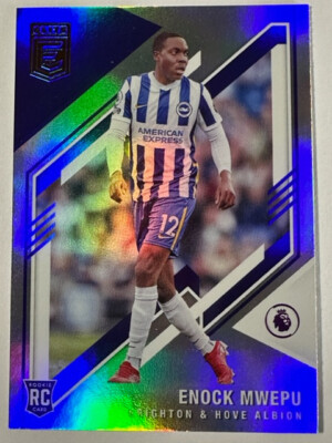 Panini Donruss Elite Premier League 21/22 Brighton Albion Enock Mwepu RC