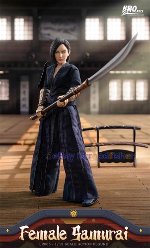 Figura de Acción Samurai Mujer Brotoys LR005 1/12 Modelo Coleccionable EN STOCK - Imagen 13 de 15