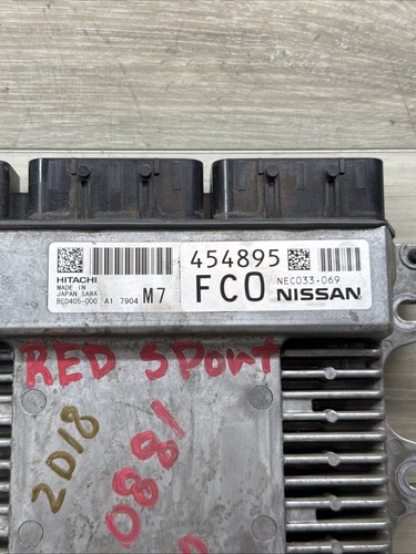 ✅ 2016-2019 INFINITI Q50 RED SPORT ECU BCM COMPUTER CONTROL MODULES KIT W/ KEY ✅ - Picture 6 of 14