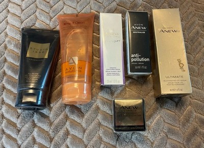 Anew Avon Lot Of 6 Serums Eye Cream Moisturizer Makeup Remover Gel Moisturizer