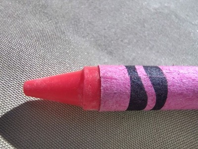 Razzle Dazzle Rose Crayola Crayon  Binney & Smith RARE 1990s Discontinued Color