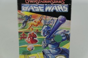 Cyber Stadium Series: Base Wars (Nintendo, 1985 NES) Box & Cartridge - Tested