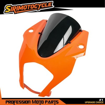 Motorcycle Windshield & Headlight Fairing  For KTM RC125 RC200 RC390 2022-2023
