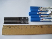 (5) Used 11/64" Solid Carbide Drills, Thru Coolant 3XD A Brand ADO OSG 650017111
