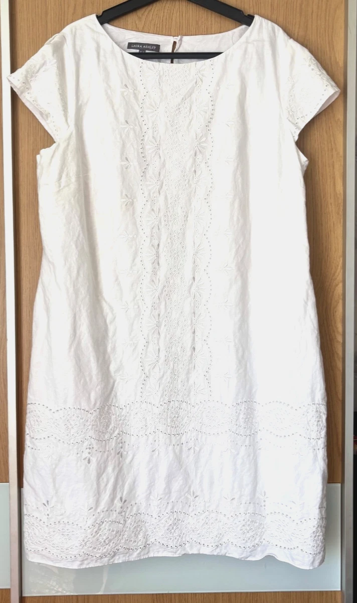 Laura Ashley Linen White Dresses for Women for sale | eBay Laura Ashley Linen White Dresses for Women for sale | eBay