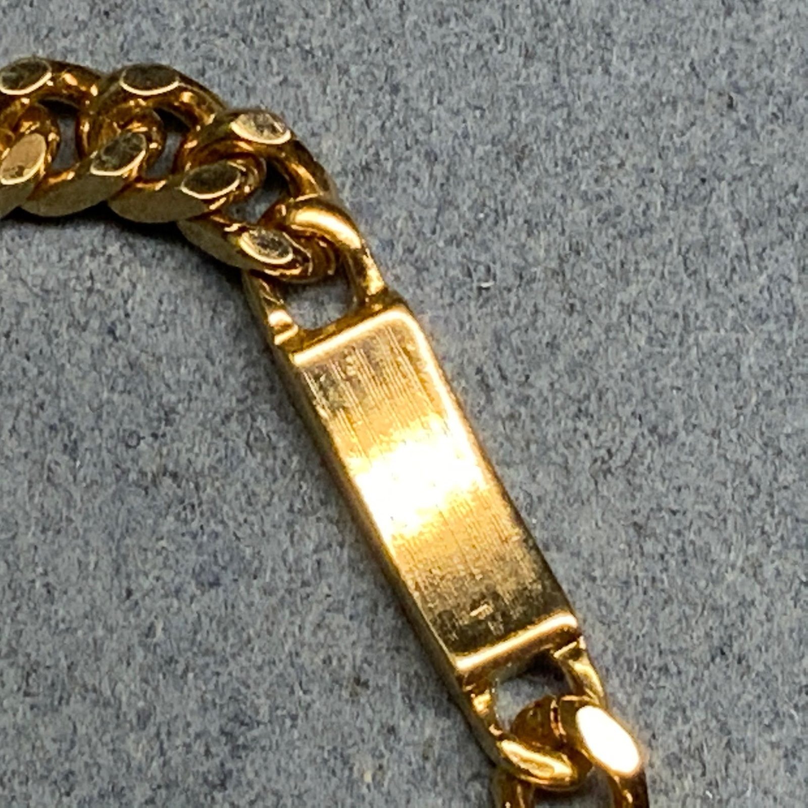 Avon Rectangular Link Bracelet 7 In Maroon Purple… - image 7