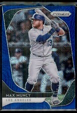 2020 Panini Prizm Blue Mojo Max Muncy 076/175 Los Angeles Dodgers #189