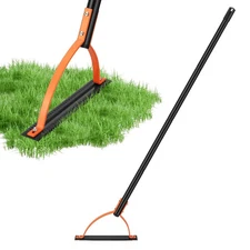 60 INCH Weed Grass Cutter with Double-Edged Serrated Sharp Steel Blade, Weed ...
