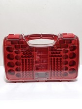 NEW▪︎Battery Organizer Storage Holder Box Case 285+Batteries Double-Sided