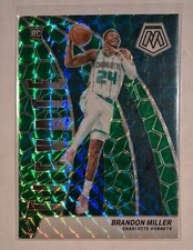 2023-24 Panini Mosaic Elevate Green Mosaic Prizm Brandon Miller RC