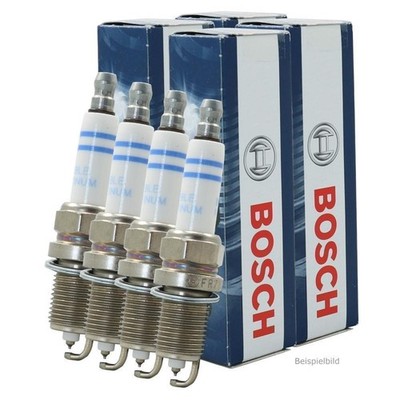 Bosch 4x 0 242 229 655 Zündkerze entstört HR8DC MERCEDES-BENZ COUPE 