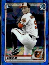 2020 Bowman Draft Sapphire Edition #BD-117 Carter Baumler