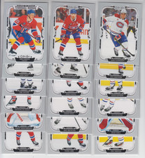 2025/26 OPC Montreal Canadiens Team Set w/RC (18 Cards) Suzuki Demidov RC +