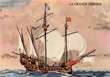 35 SAINT MALO SHIP LA GRANDE HERMINE