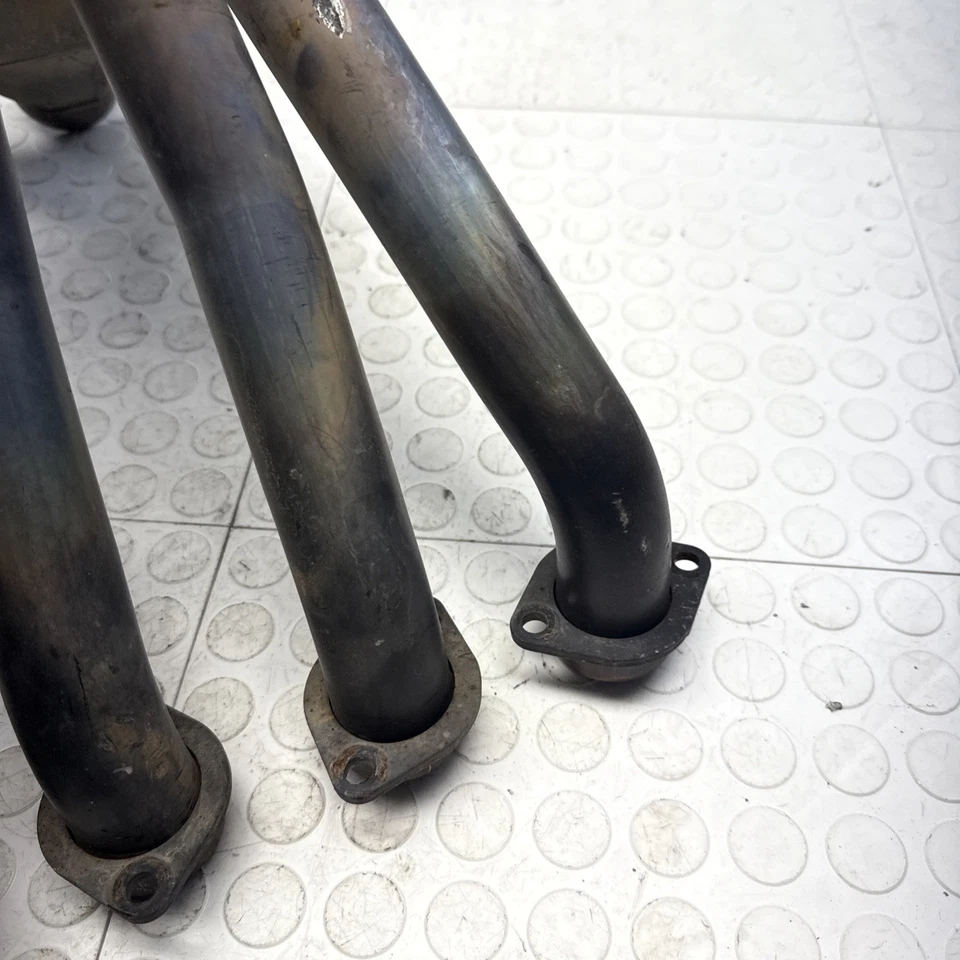 Yamaha YZF R1 2004-2008 colector de escape tubos de cabezal titanio stock OEM Foto 3 de 4