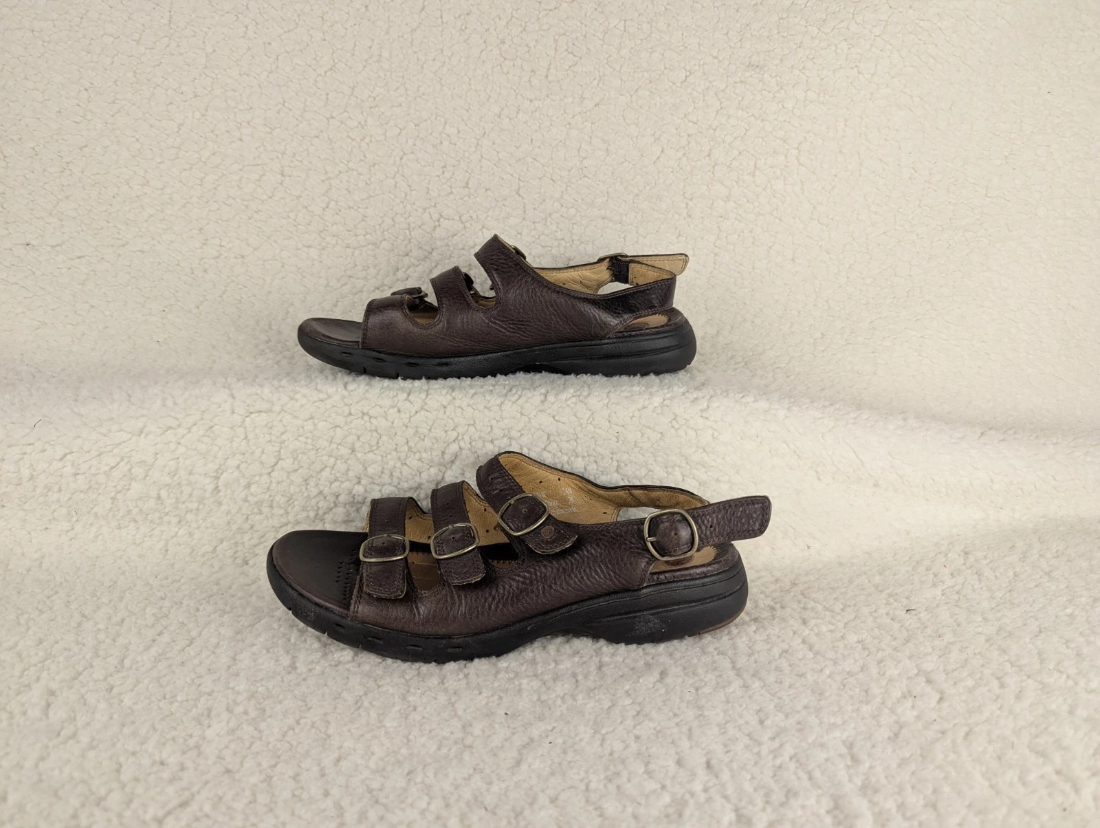 Clarks scarpe sandali donna slide casual marrone moka destrutturati 7 5 W