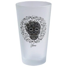 Homer Laughlin  Fiesta Skull and Vine 16 Oz Cooler Glass 11376355