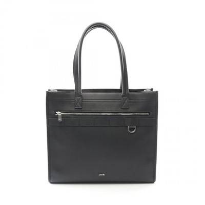Christian Dior SAFARI Shoulder Tote Bag 1ESSH224YMJ Leder Schwarz Gebraucht H...