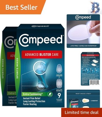 Advanced Blister Protection Gel Cushions - Instant Relief & 60% Fewer Blisters