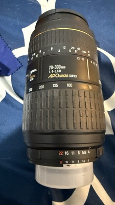 Sigma DG 70-300mm F4- 5.6 DG Macro for Nikon F Mount | eBay