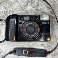 Canon Sure Shot AF35M II 35mm Auto Focus Film Camera 38mm 1:2.8 Read Description
