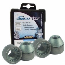 Felgenschlossmutter Kegelbund 60° M12x1,25   für Suzuki Baleno Kombi Baleno Schr