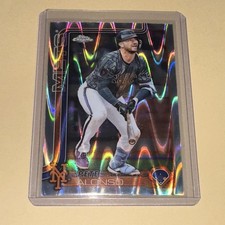 2025 Topps Chrome - Pete Alonso #136 RayWave Refractor