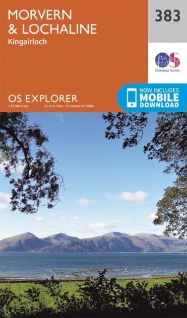 Morvern Lochaline Map Kingairloch Ordnance Survey OS by Ordnance Survey - Image 2