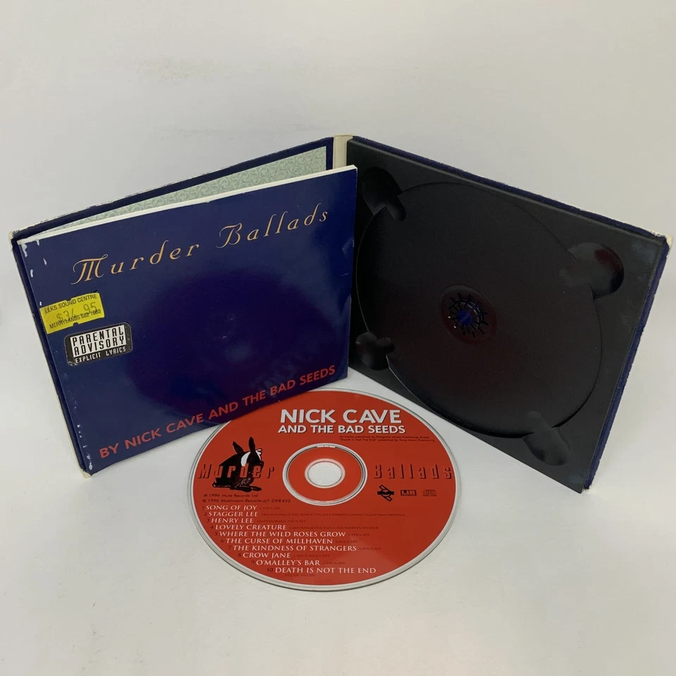 Nick Cave And The Bad Seeds MURDER BALLADS *Digipak* CD Album ACCEPTABLE COND - Image 3 of 4