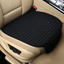 Seat Covers Front Seats, 2 Pack Seat Covers for Cars Truck SUV, Black 2 Pcs
