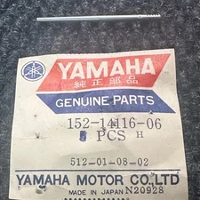 NOS Yamaha 152-14116-06-0 1962 YD3 Factory Carb Part - Jet Needle