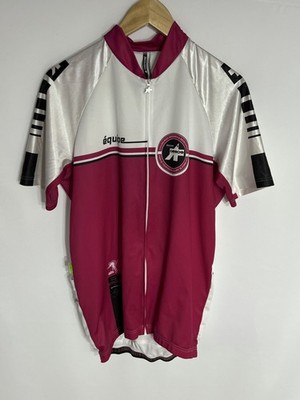 Assos Equipe Nikopol Radtrikot Limited Edition | Herren | Pink/Weiß | XL |