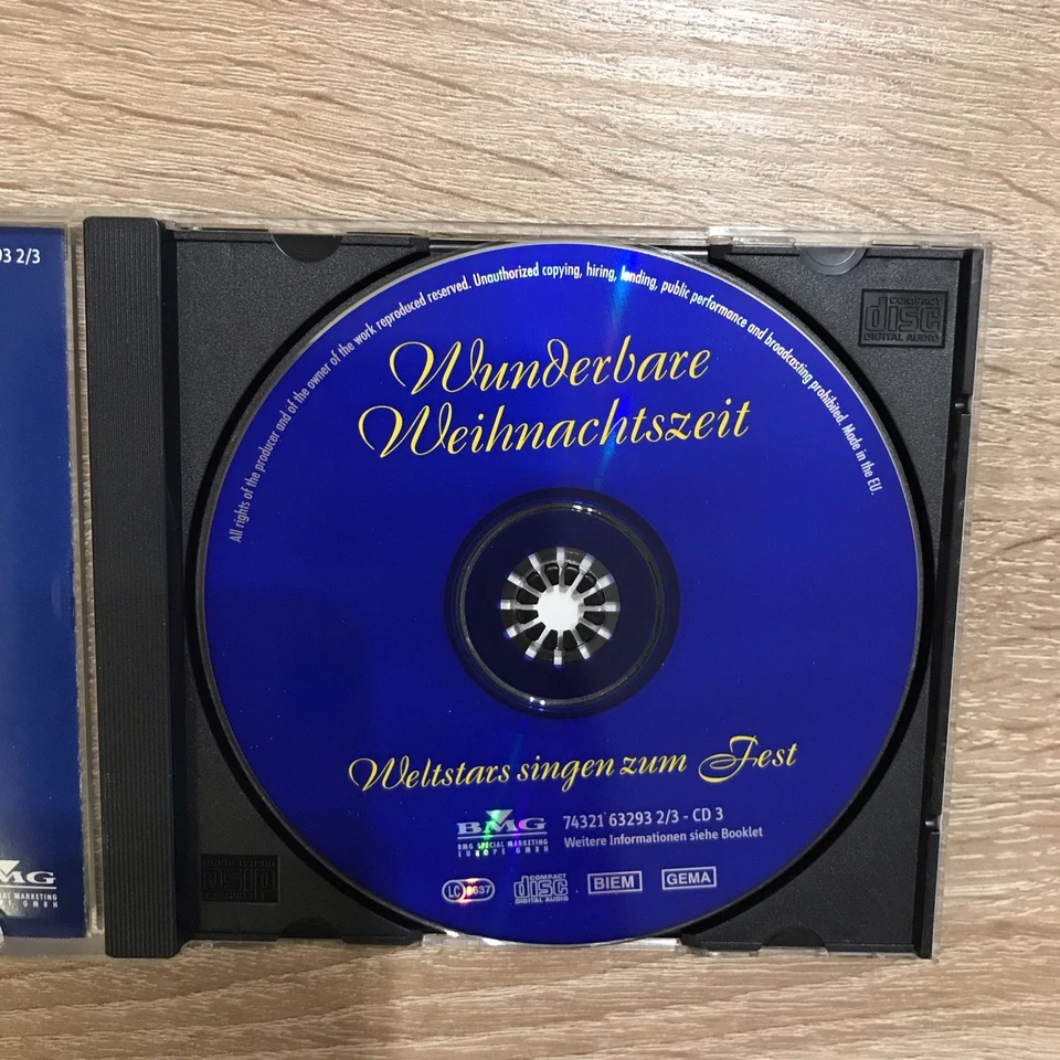 Wunderbare Weihnachtszeit - Weltstars singen zum fest von  .| CD | Zustand gut B - Bild 2 von 3