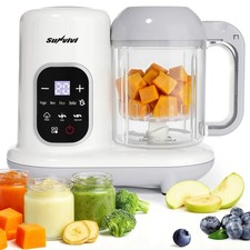 Baby Food Maker: All-in-one Baby Food Processor with Steam, Heating, Unfreeze...