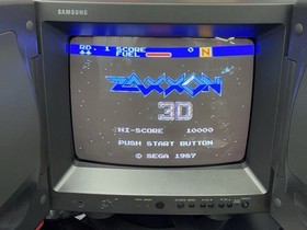 Zaxxon 3D (Sega Master System, 1987) Tested & Working - READ