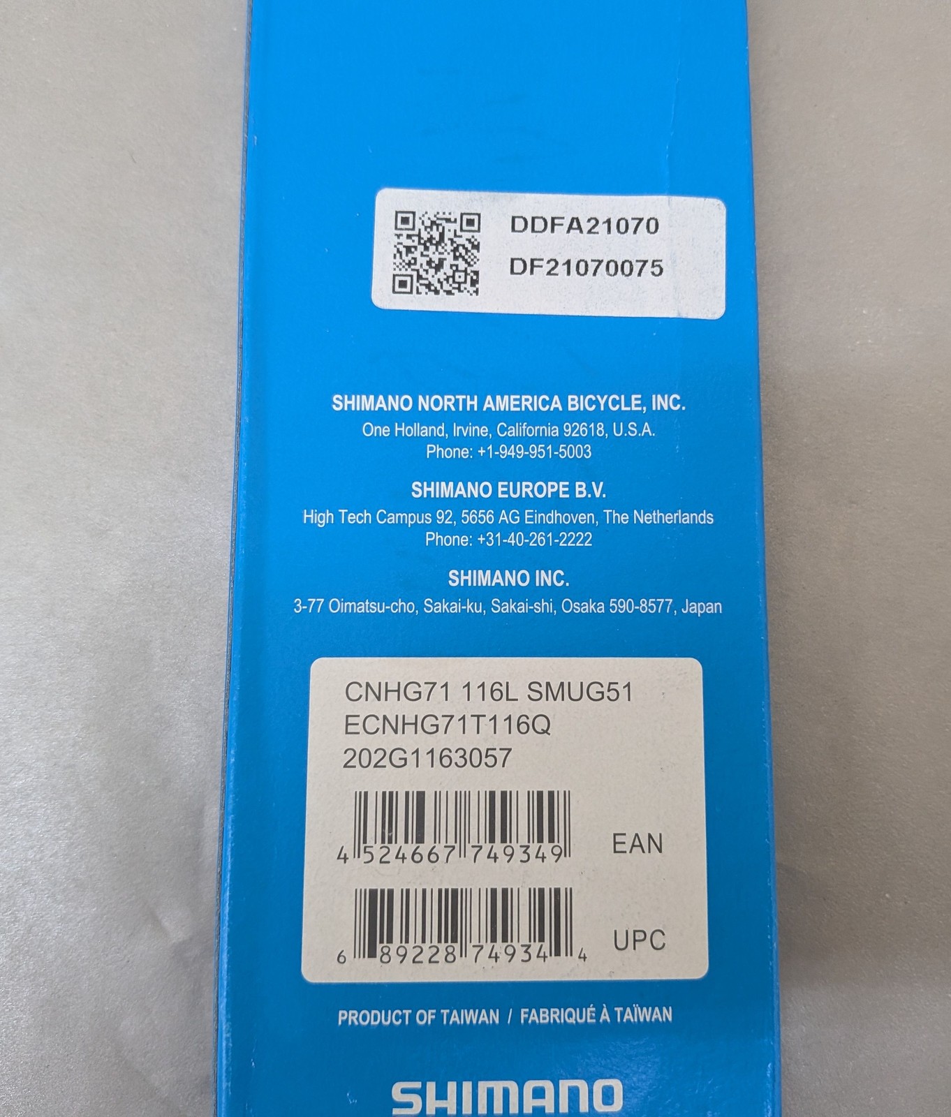 Shimano CN-HG71 Quick Link Bike Chain - 6,7,8 Speed 116 Link